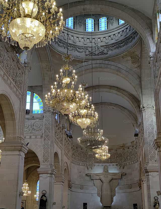 Interior de Basilica - Banco de imágenes católicas