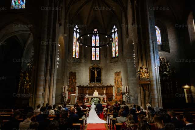Ceremonia de boda - Banco de imágenes católicas