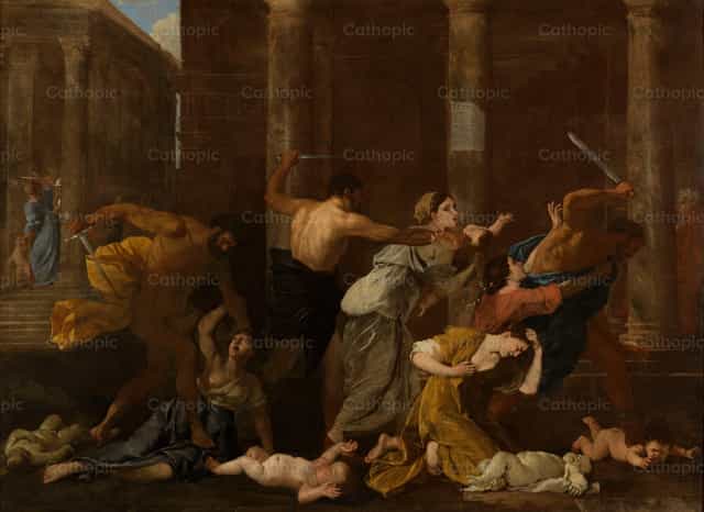 무고한 이들의 학살 - 가톨릭 스톡 이미지 - 사진 제공 Restored Christian Art