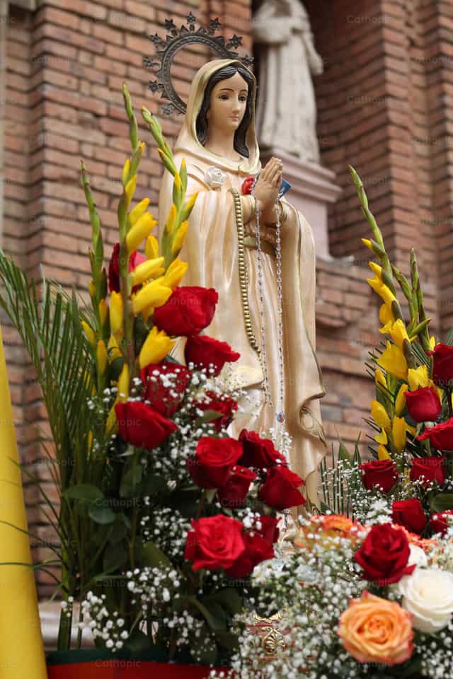 Virgin Mystical Rose - Catholic stock images - Photo by Alvaro Jose Jimenez