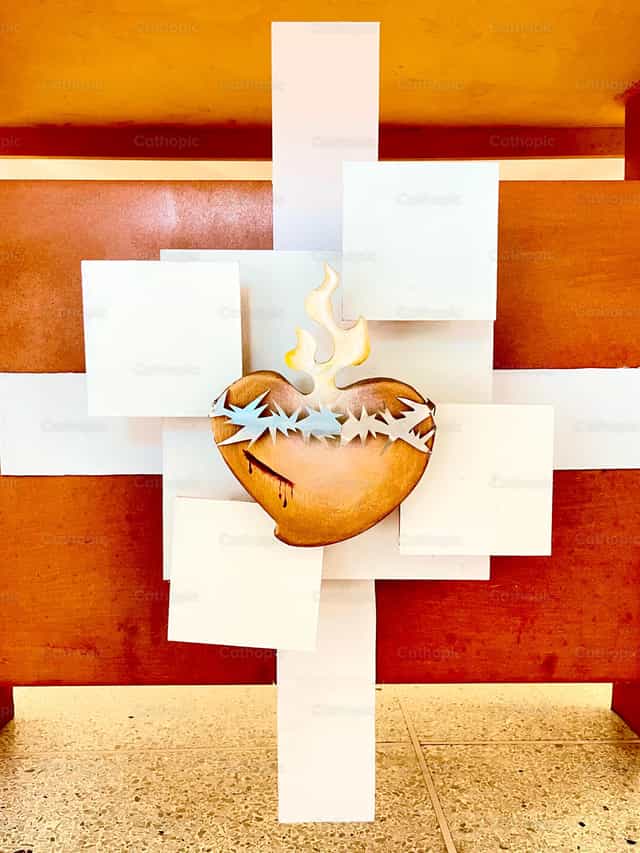 Corazon de Jesus - Banco de imágenes católicas