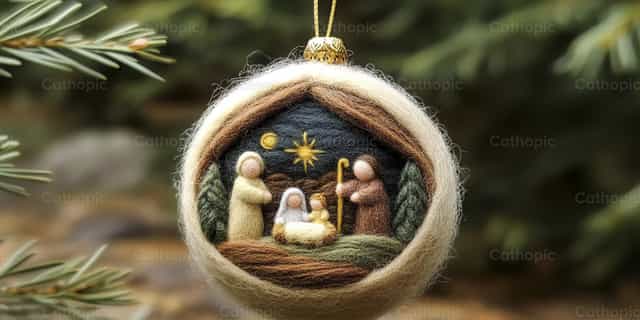 Adorno de navidad - Banco de imágenes católicas