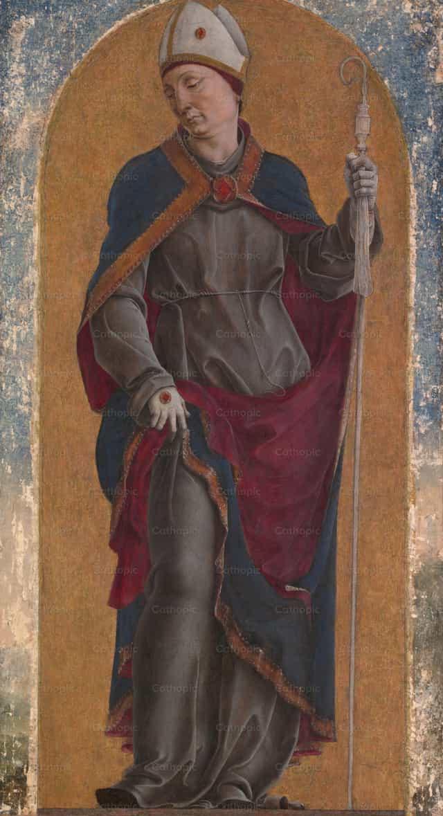 툴루즈의 성 루이 - 가톨릭 스톡 이미지 - 사진 제공 Restored Christian Art