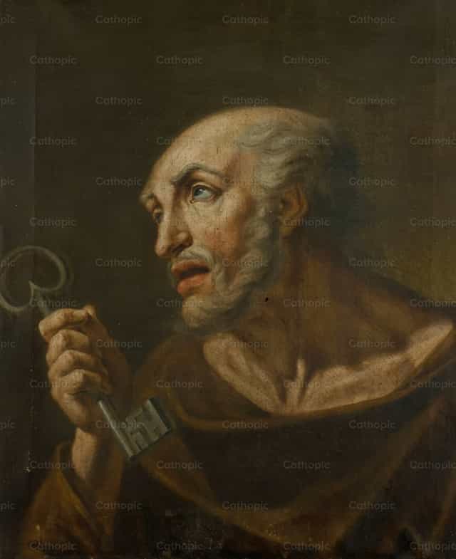 São Pedro Apóstolo - Imagens católicas de stock