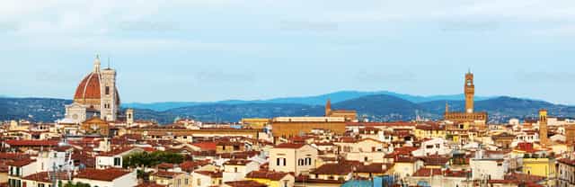Panorama de Florencia con cúpula - Banco de imágenes católicas - Fotografía por Antonio Gravante
