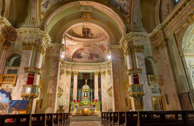 Iglesia de Santa Grata Inter Vites en la Bergamo Alta - Banco de imágenes católicas - Fotografía por Pierluigi Palazzi
