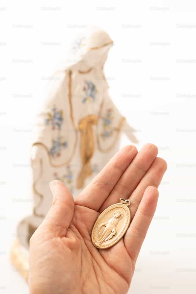 Miraculous Medal - Catholic stock images - Photo by Clina CG