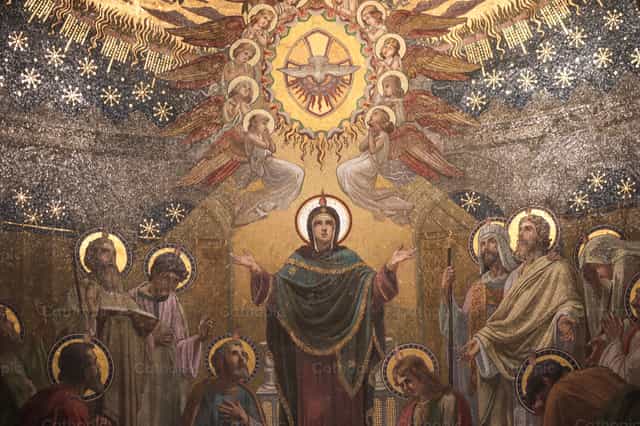 Fuego de Pentecostes - Banco de imágenes católicas - Fotografía por encaminados vamos