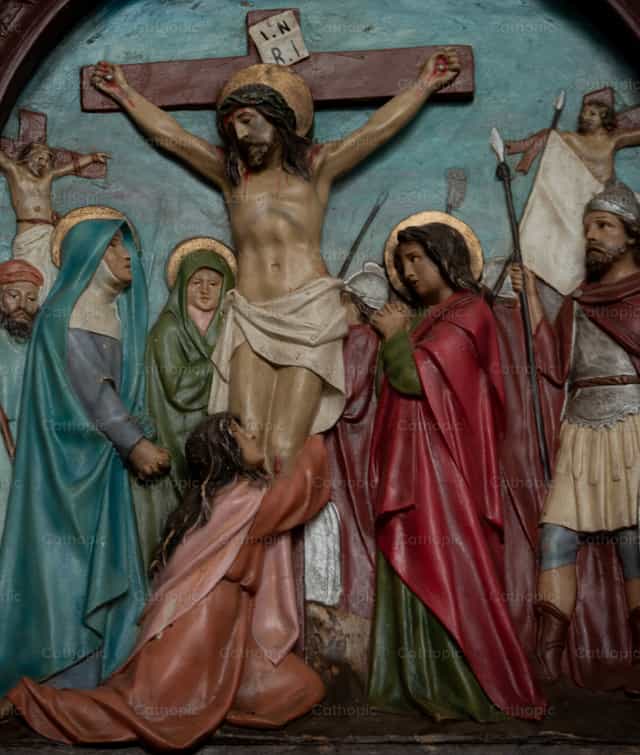 Jesus muere en la Cruz - Banco de imágenes católicas - Fotografía por Carolina BR