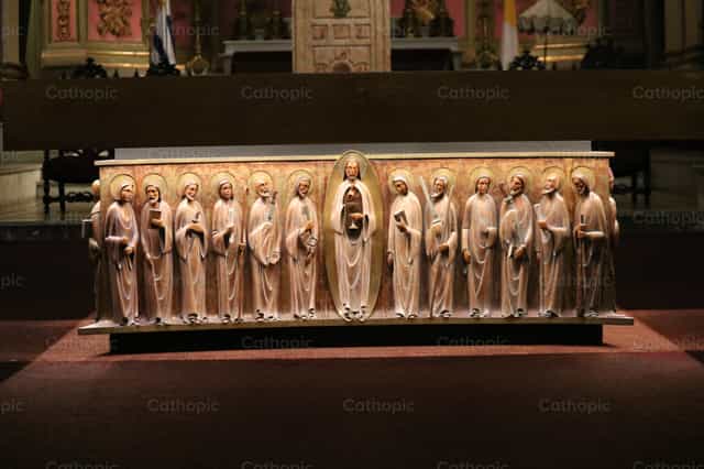 Dernier Repas - Images catholiques de stock