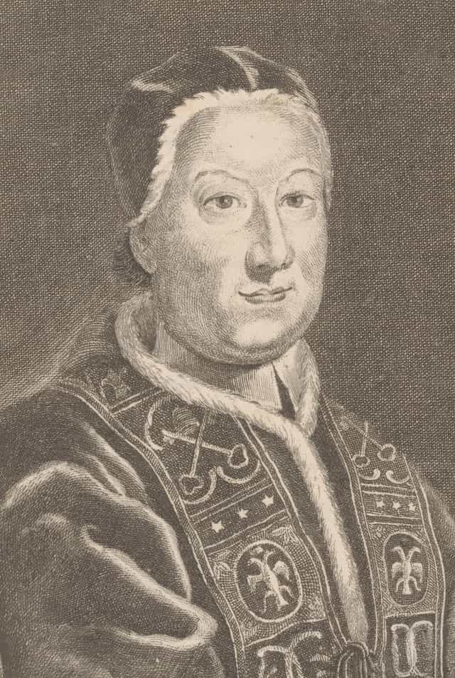 Porträt von Pius VI. - Katholische Stockfotos