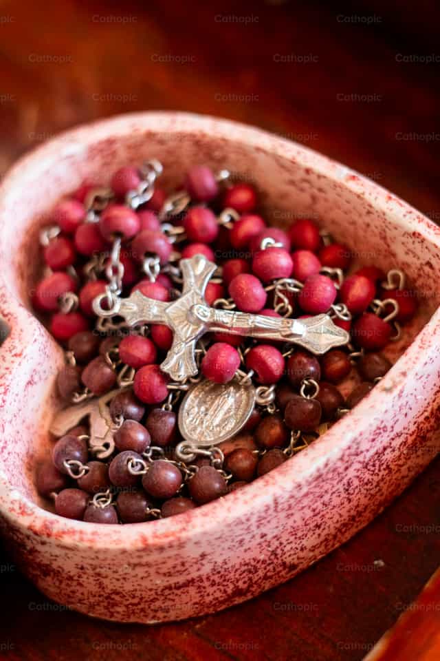 Chapelet - Images catholiques de stock