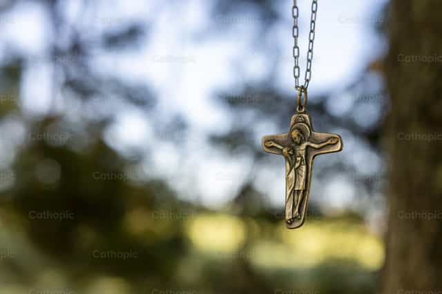 Medal Krzyża Jedności - Katolickie zdjęcia stockowe