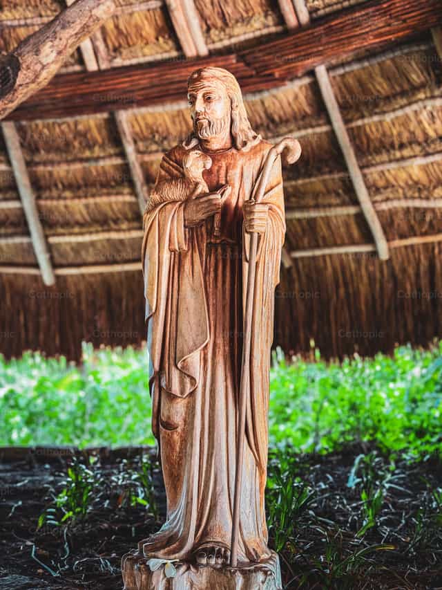 The Good Shepherd - Catholic stock images - Photo by Aqu Alvarez