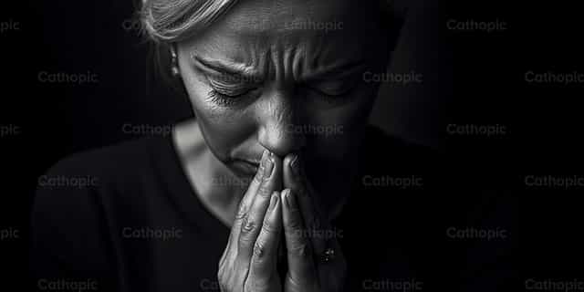Dasal - Mga Catholic stock image - Larawan ni Paola Rossinelli