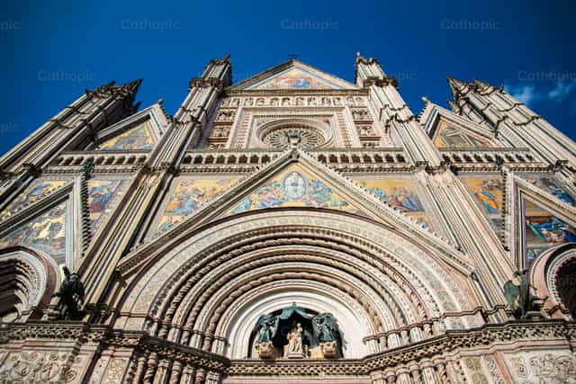 Catedral de Orvieto - Banco de imágenes católicas - Fotografía por Cristian Gutiérrez, LC