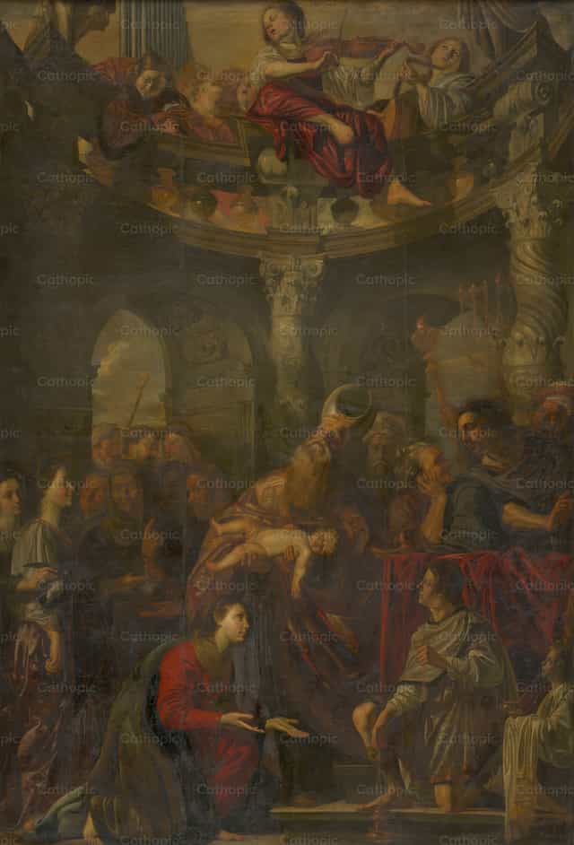 La Presentación de Cristo en el Templo - Banco de imágenes católicas - Fotografía por Restored Christian Art