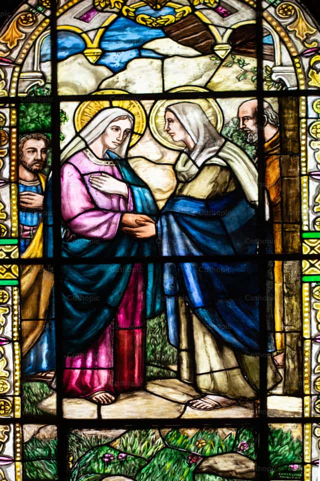 A Visitação - Imagens católicas de stock - Foto de Carolina BR