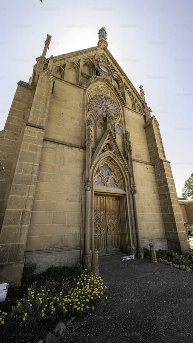 Loretto-Kapelle, Santa Fe - Katholische Stockfotos