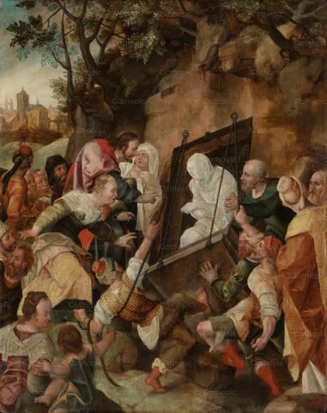 The Raising of Lazarus - Catholic stock images