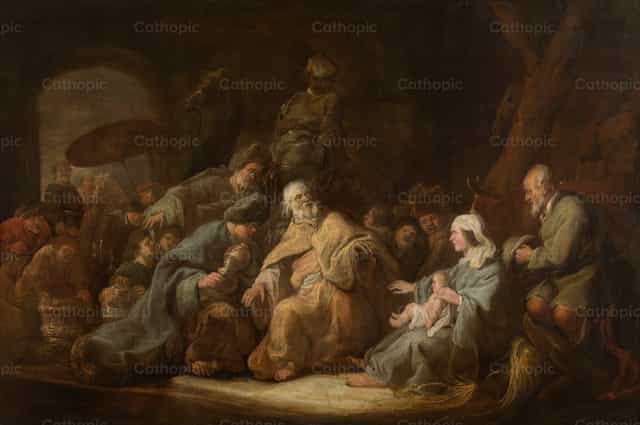 The Adoration of the Magi - 天主教图库图片 - 摄影： Restored Christian Art