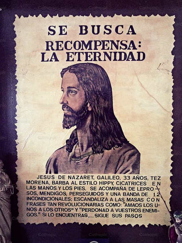 Se busca: Si lo encuentras síguelo - Banco de imágenes católicas - Fotografía por Araceli Flores