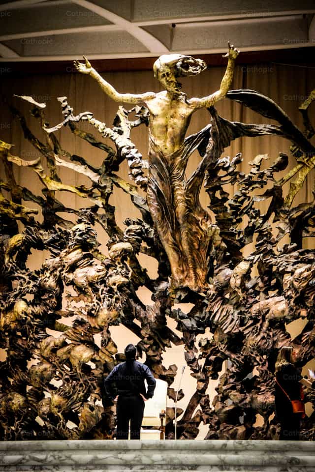Sculpture of the Resurrection of Christ the Savior - Catholic stock images