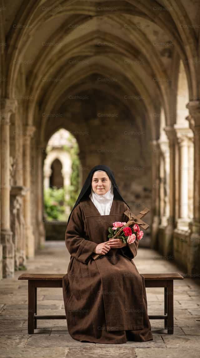 Santa Teresita ng Batang Hesus - Mga Catholic stock image
