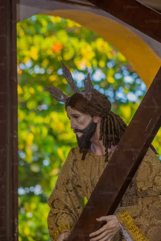 Jesus Nazareno da Saúde - Imagens católicas de stock