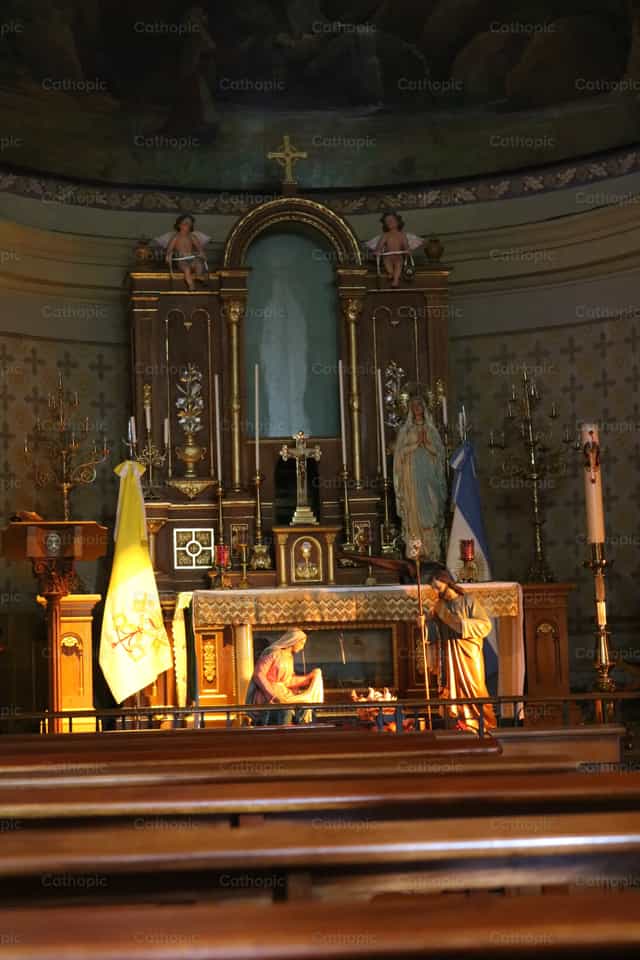 Milagre de Alta Gracia - Imagens católicas de stock