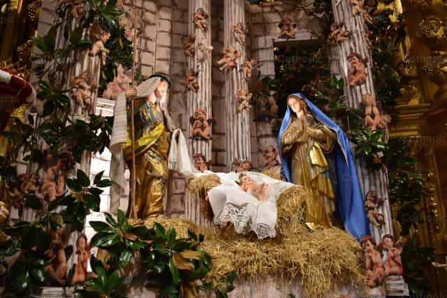 Bethlehem - Mga Catholic stock image