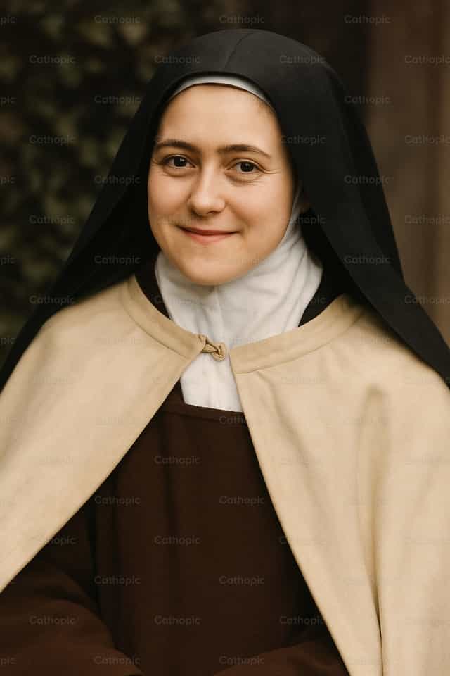 Porträt der heiligen Thérèse von Lisieux - Katholische Stockfotos - Foto von Adrián Reina