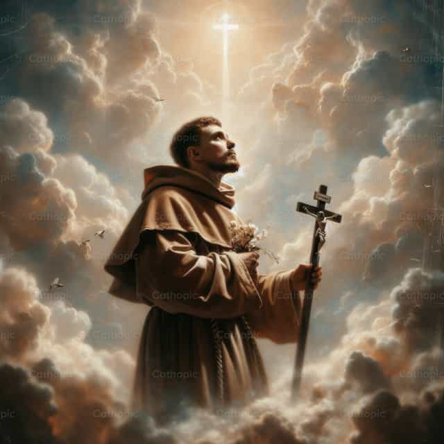 Assisi Szent Ferenc - Katolikus stockképek