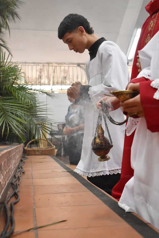 Encens - Images catholiques de stock