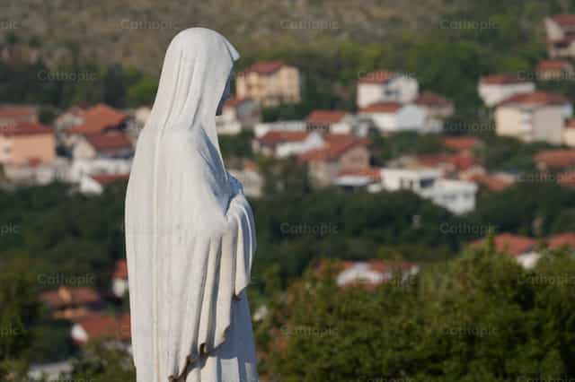 Our Lady of Medjugorje - Catholic stock images