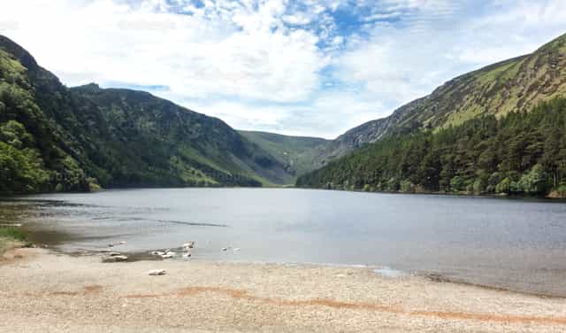 Glenalough, Lago, Irlanda - Banco de imágenes católicas