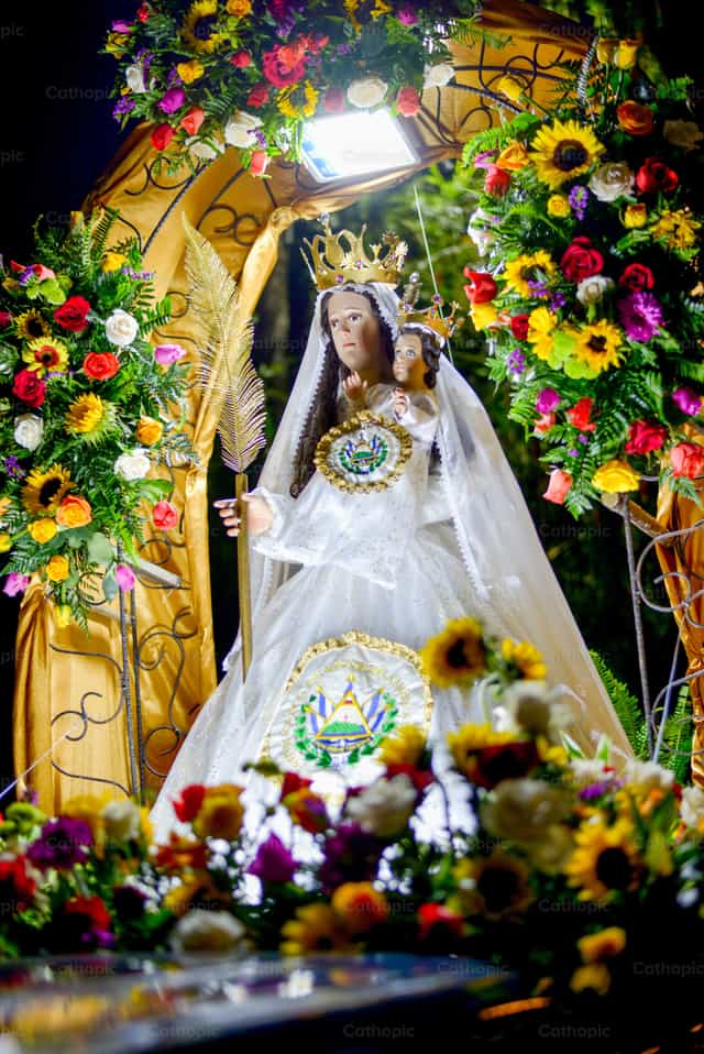 Our Lady of Peace - Mga Catholic stock image