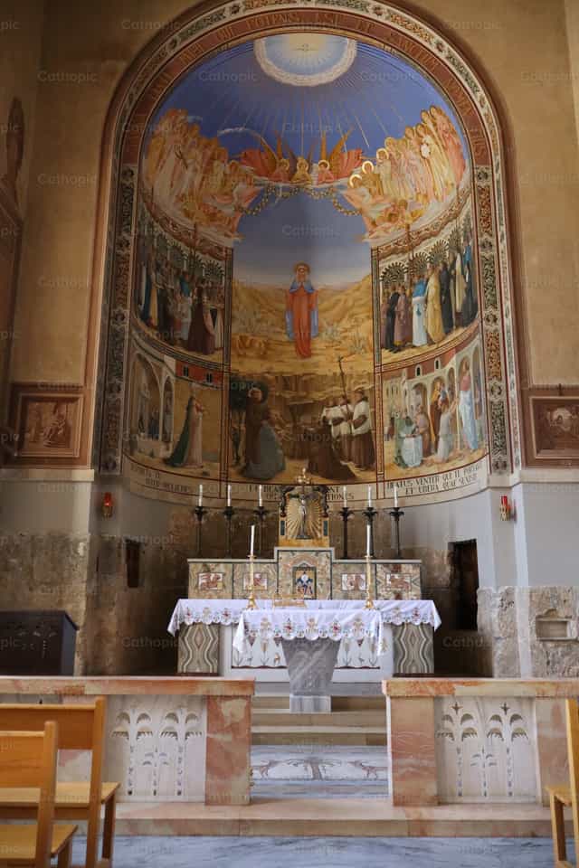 Visitacion Church - Catholic stock images