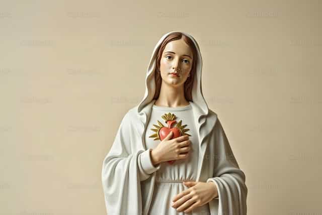 Inmaculado Corazón de María - Banco de imágenes católicas