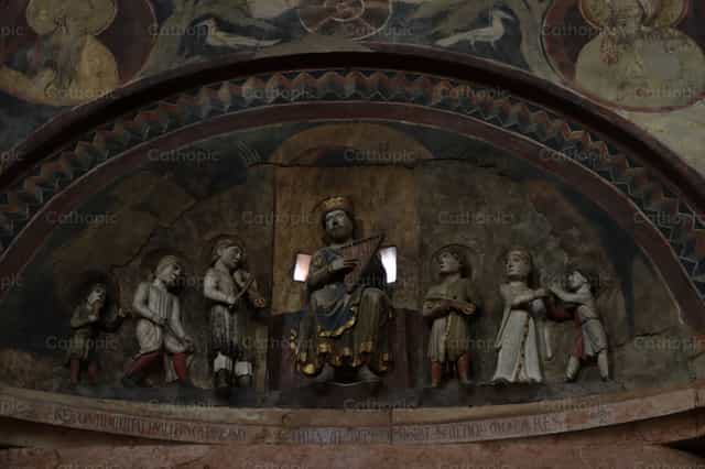 Rei Davi - Imagens católicas de stock