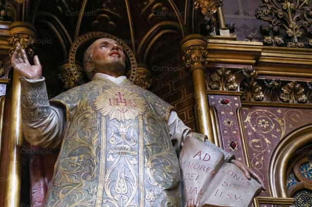 San Ignacio de Loyola - Banco de imágenes católicas - Fotografía por Angie Mendoza