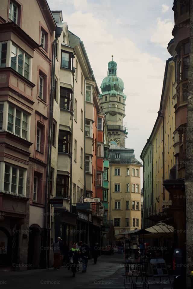 Innsbruck - Katholieke stockfoto's