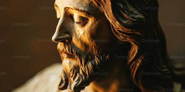 Rostro de Cristo - Banco de imágenes católicas - Fotografía por Paola Rossinelli