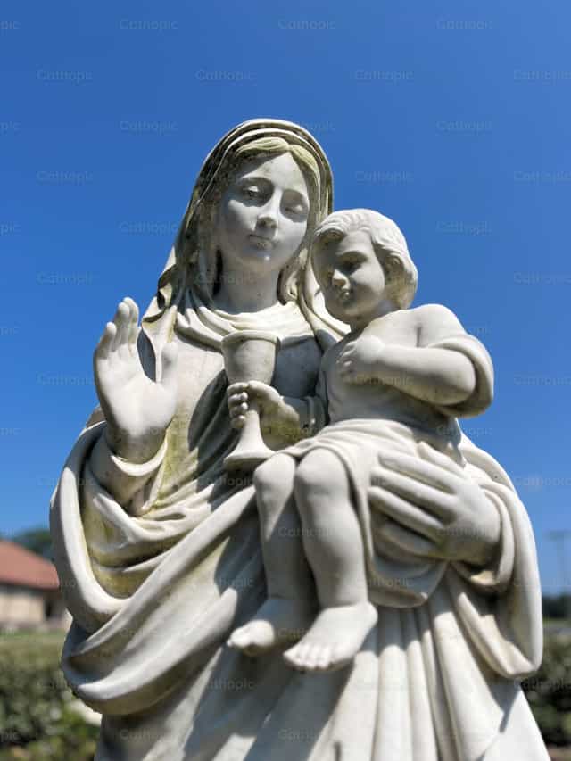 Virgen María y Jesus - Banco de imágenes católicas