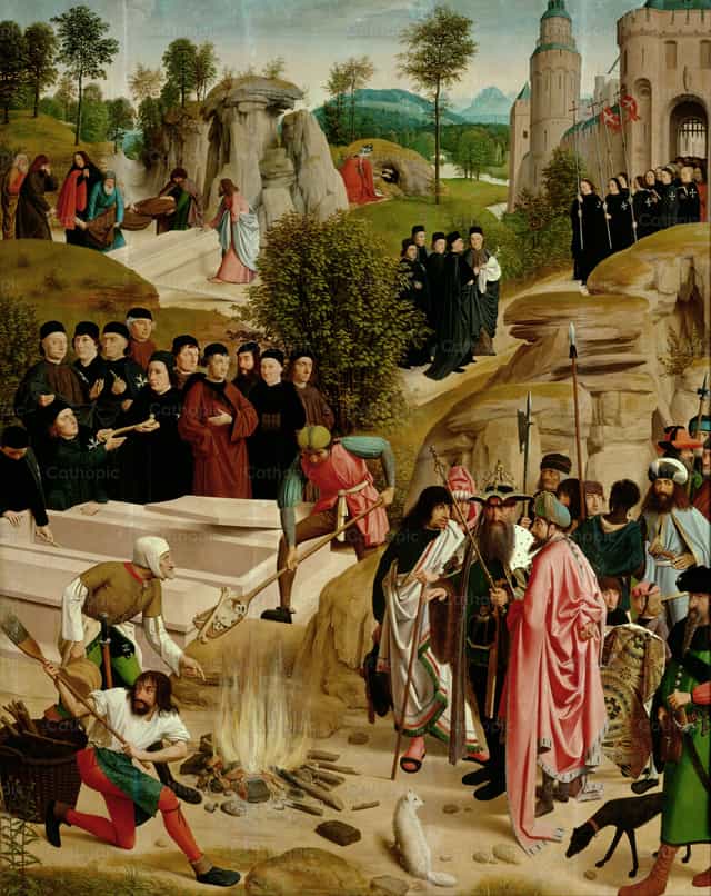 Leyenda de las reliquias de San Juan Bautista - Banco de imágenes católicas