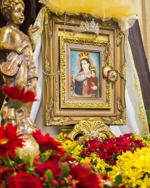 Our Lady of Mount Carmelo - Mga Catholic stock image - Larawan ni Carlos Daniel
