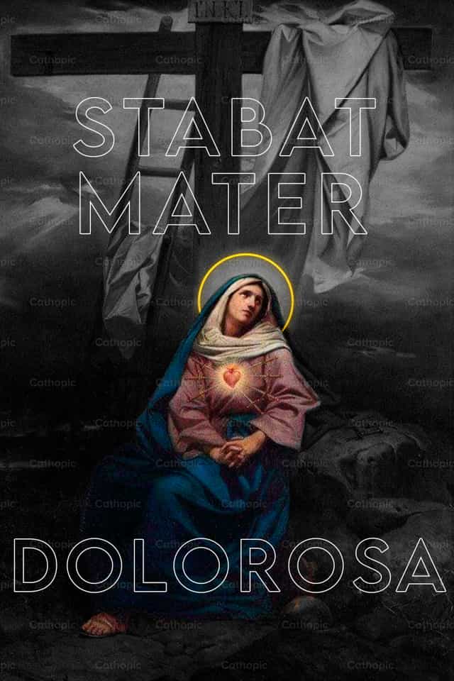 Madre Dolorosa - Banco de vectores católicos