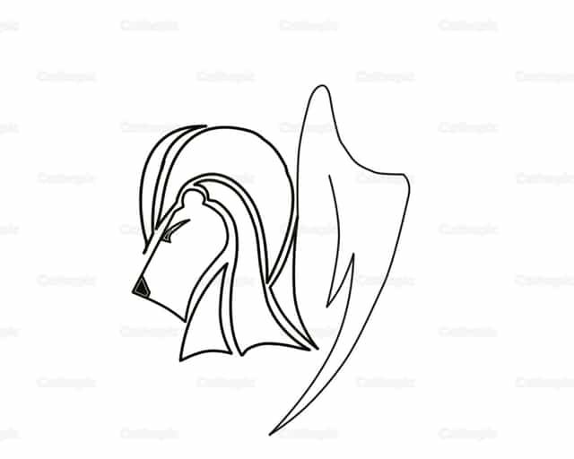 Dibujo digital de San Marcos - Banco de vectores católicos