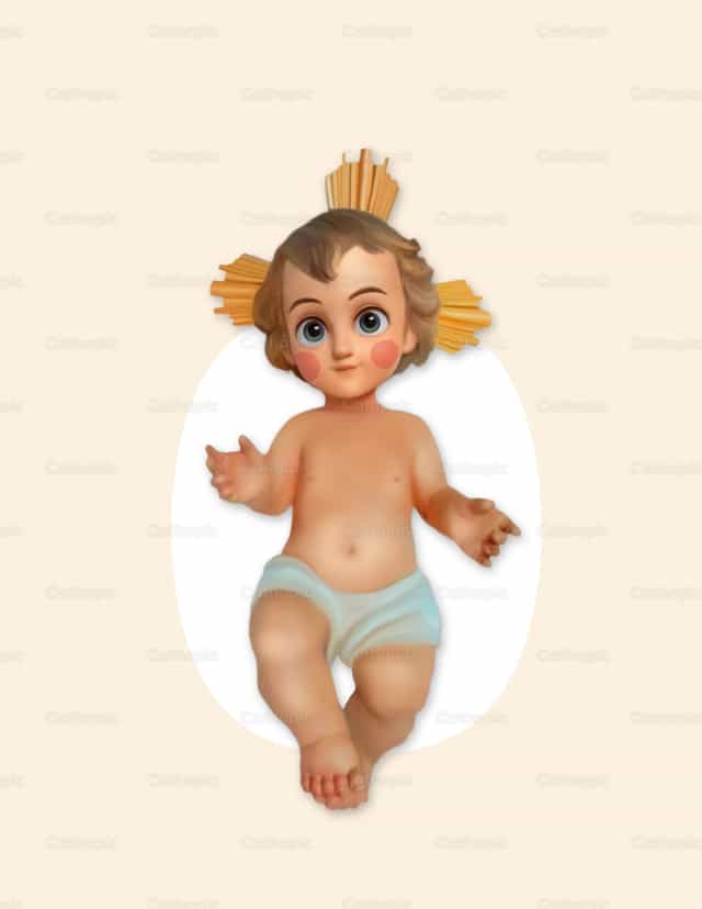 Niño Jesús - Banco de vectores católicos