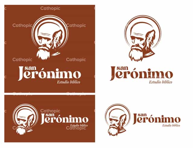 San Jerónimo - Banco de vectores católicos